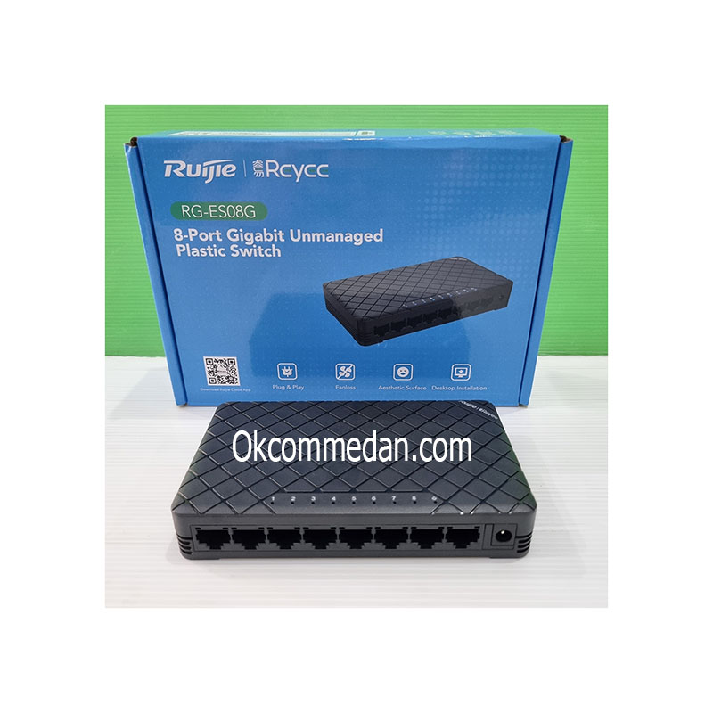 Jual Ruijie 8 port Switch hub RG-ES08g