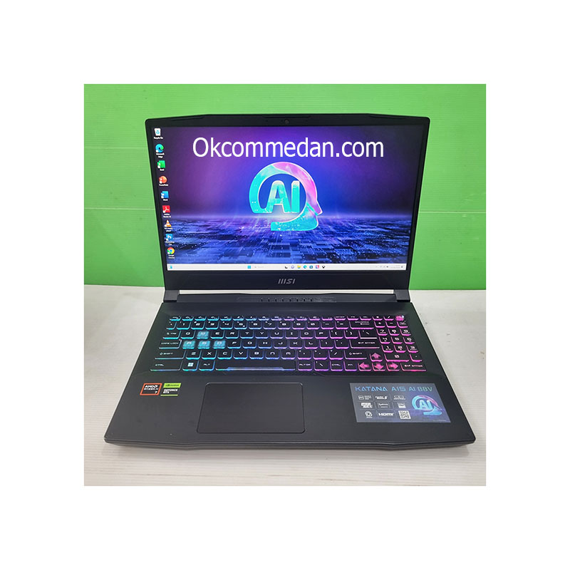 MSI Laptop Katana A15 AI B8VF-414ID AMD Ryzen 7 8845HS