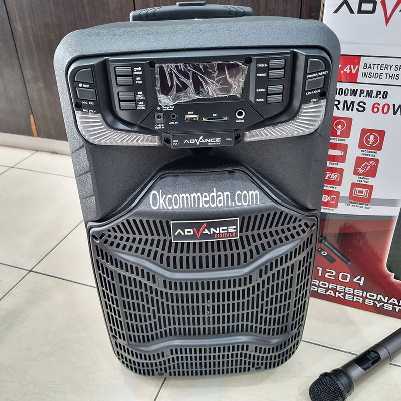 Harga Speaker Advance K1204 dengan 1 Mic Wireless