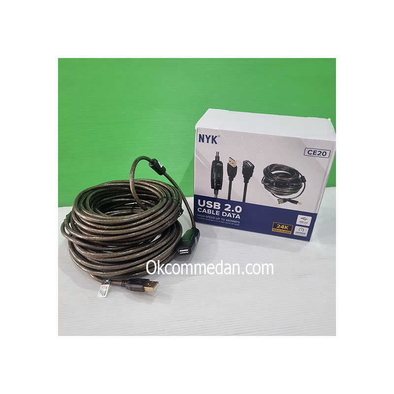 NYK Kabel USB 2,0 Aktif perpanjangan 20 meter