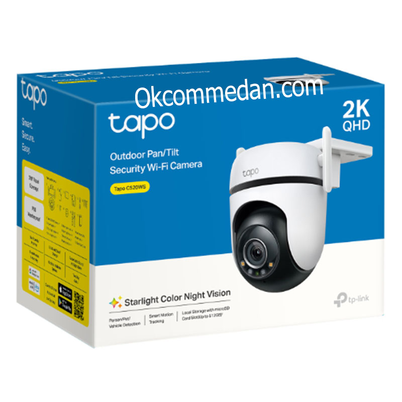 Harga Tplink Tapo C520ws Camera Security Wifi Outdoor Pan Tilt