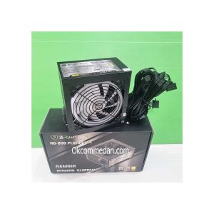 Power Supply Raptor RG-600 Platinum + 600 watt