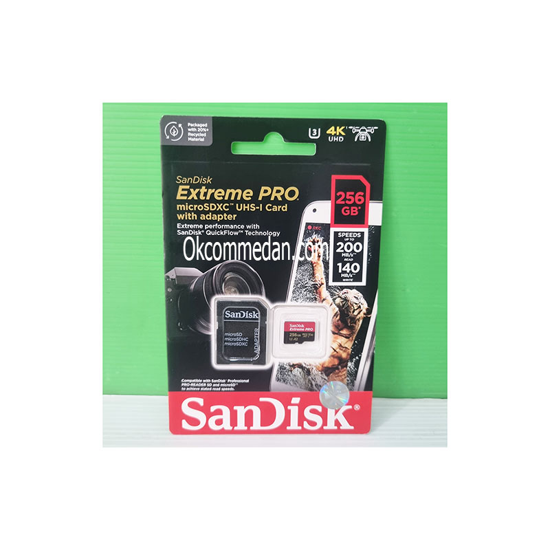 Sandisk Extreme Pro Micro SDXC 256 Gb