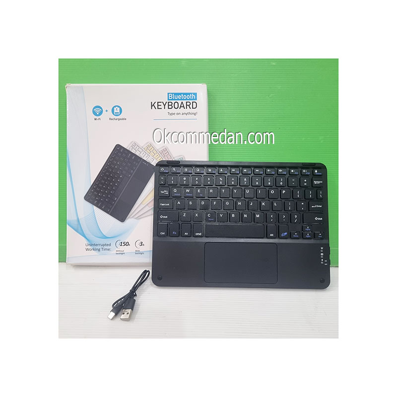 Keyboard Bluetooth dengan Touchpad